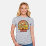 Vintage Beagle-Womens-Fitted-Tee-kg07