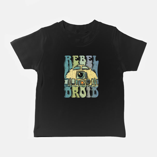 Vintage Droid-Baby-Basic-Tee-kg07