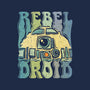 Vintage Droid-None-Basic Tote-Bag-kg07