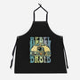 Vintage Droid-Unisex-Kitchen-Apron-kg07