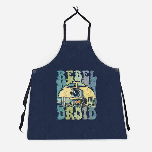 Vintage Droid-Unisex-Kitchen-Apron-kg07