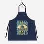 Vintage Droid-Unisex-Kitchen-Apron-kg07