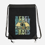 Vintage Droid-None-Drawstring-Bag-kg07