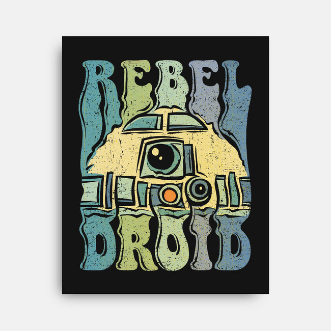 Vintage Droid-None-Stretched-Canvas-kg07