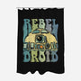Vintage Droid-None-Polyester-Shower Curtain-kg07