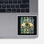 Vintage Droid-None-Glossy-Sticker-kg07