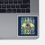 Vintage Droid-None-Glossy-Sticker-kg07