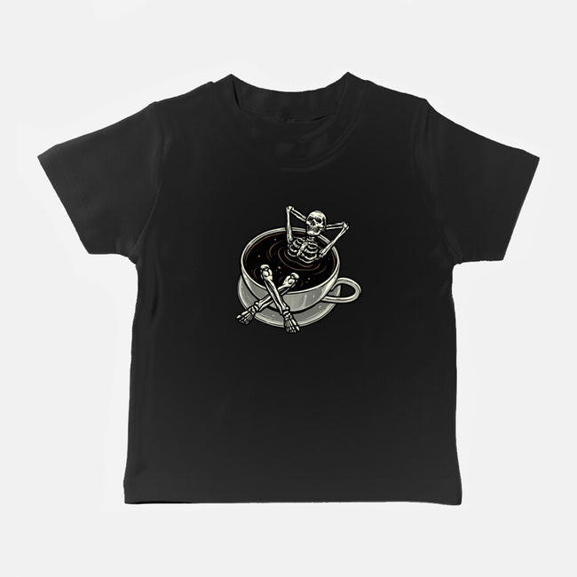 Coffee And Chill Vibes-Baby-Basic-Tee-momma_gorilla
