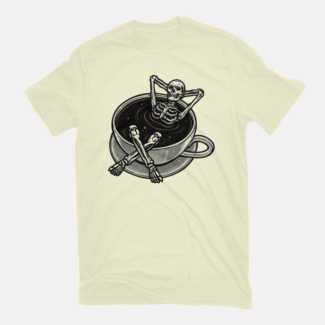 Coffee And Chill Vibes-Mens-Basic-Tee-momma_gorilla