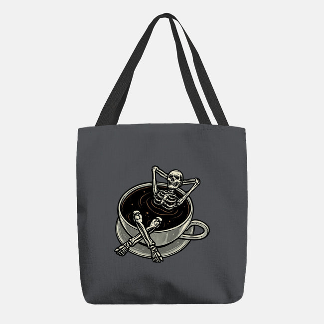 Coffee And Chill Vibes-None-Basic Tote-Bag-momma_gorilla