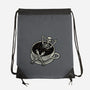 Coffee And Chill Vibes-None-Drawstring-Bag-momma_gorilla