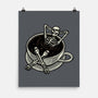Coffee And Chill Vibes-None-Matte-Poster-momma_gorilla