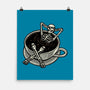 Coffee And Chill Vibes-None-Matte-Poster-momma_gorilla