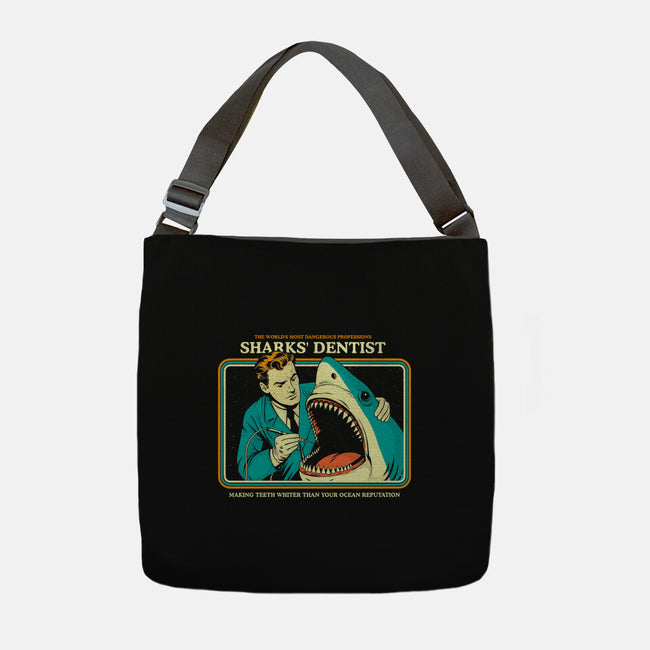 Sharks Dentist-None-Adjustable Tote-Bag-Eoli Studio