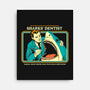 Sharks Dentist-None-Stretched-Canvas-Eoli Studio