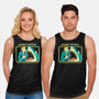 Sharks Dentist-Unisex-Basic-Tank-Eoli Studio
