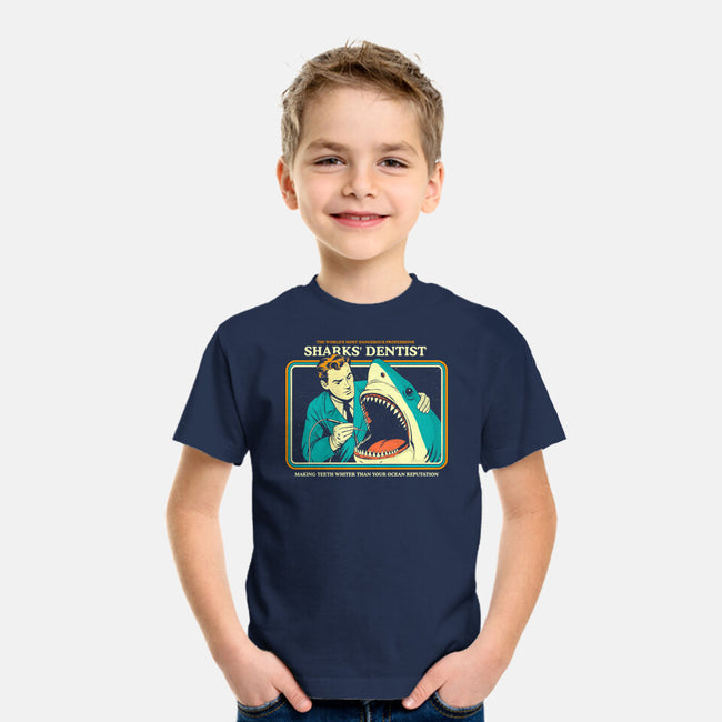 Sharks Dentist-Youth-Basic-Tee-Eoli Studio