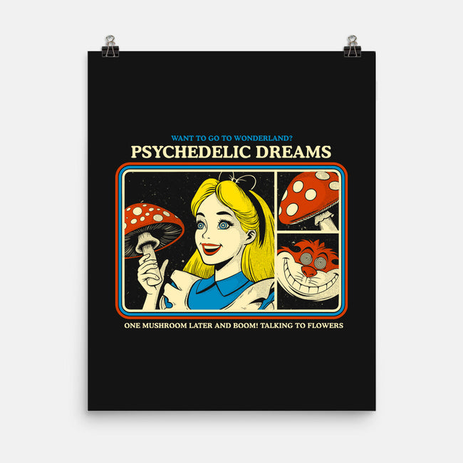 Psychedelic Dreams-None-Matte-Poster-Eoli Studio