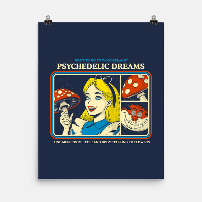 Psychedelic Dreams-None-Matte-Poster-Eoli Studio