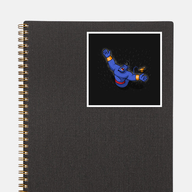 The Lamp Redemption-None-Glossy-Sticker-Raffiti