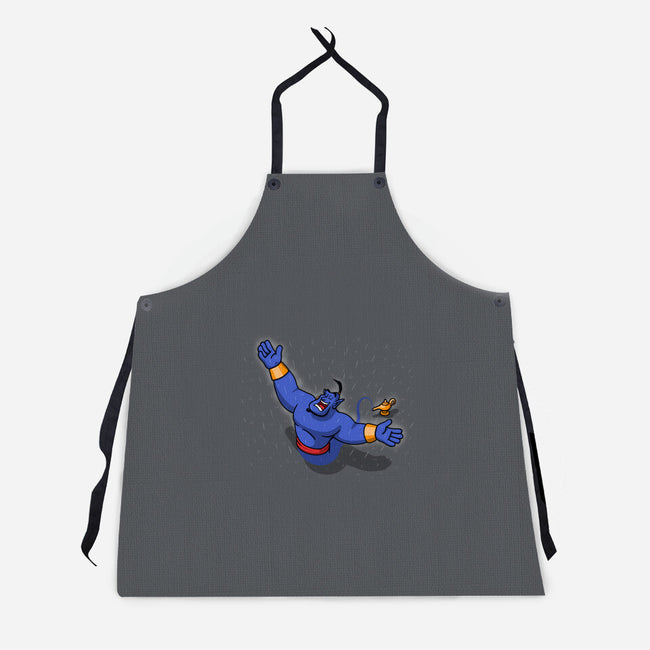 The Lamp Redemption-Unisex-Kitchen-Apron-Raffiti