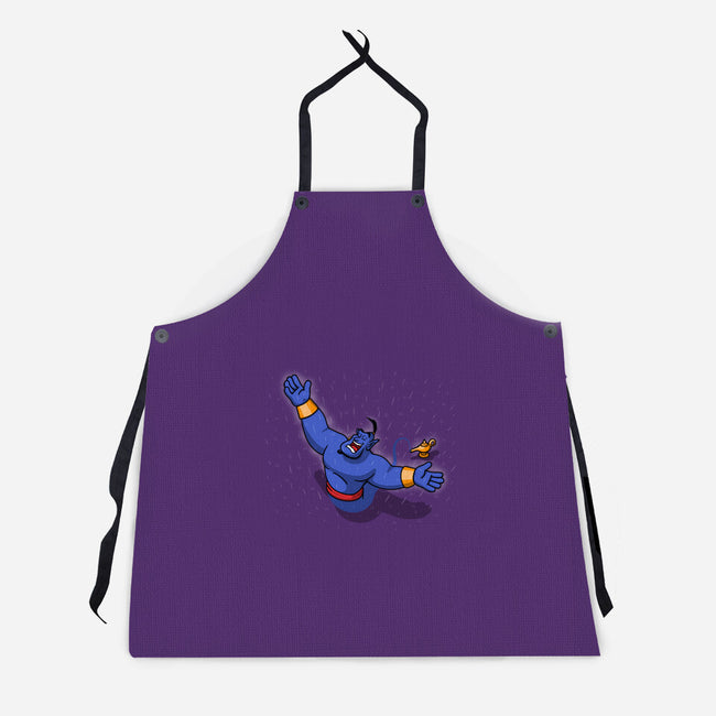 The Lamp Redemption-Unisex-Kitchen-Apron-Raffiti