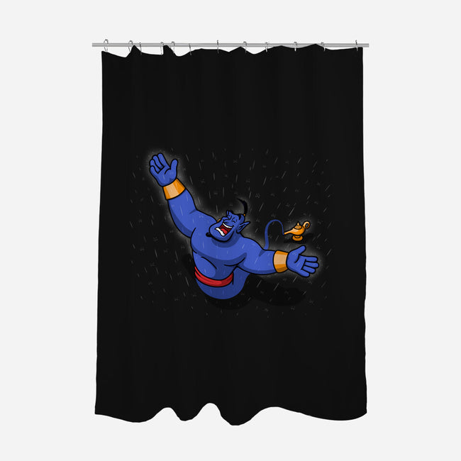 The Lamp Redemption-None-Polyester-Shower Curtain-Raffiti