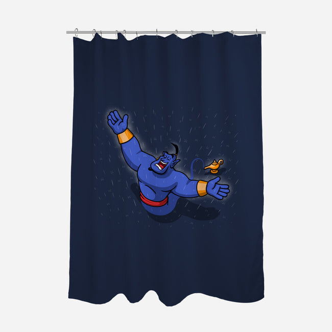 The Lamp Redemption-None-Polyester-Shower Curtain-Raffiti