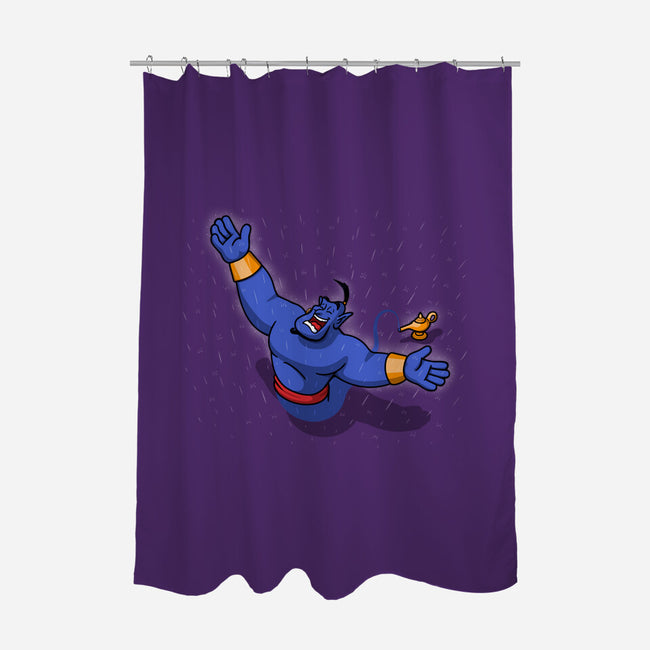 The Lamp Redemption-None-Polyester-Shower Curtain-Raffiti