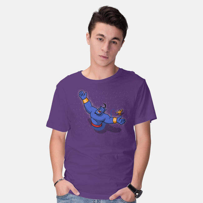 The Lamp Redemption-Mens-Basic-Tee-Raffiti