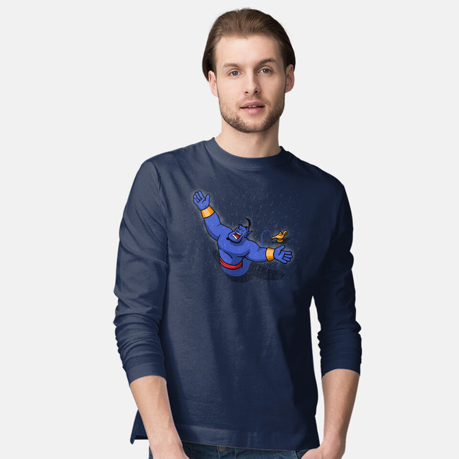 The Lamp Redemption-Mens-Long Sleeved-Tee-Raffiti