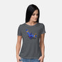 The Lamp Redemption-Womens-Basic-Tee-Raffiti