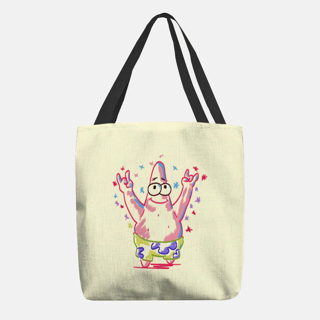 Rock-star-None-Basic Tote-Bag-nickzzarto