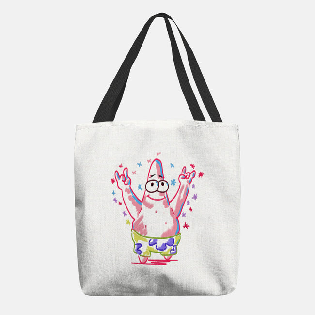 Rock-star-None-Basic Tote-Bag-nickzzarto