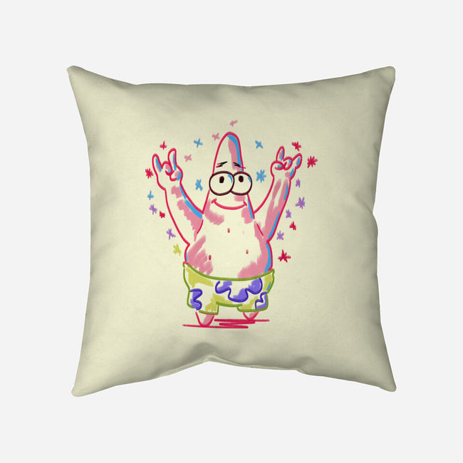Rock-star-None-Removable Cover w Insert-Throw Pillow-nickzzarto