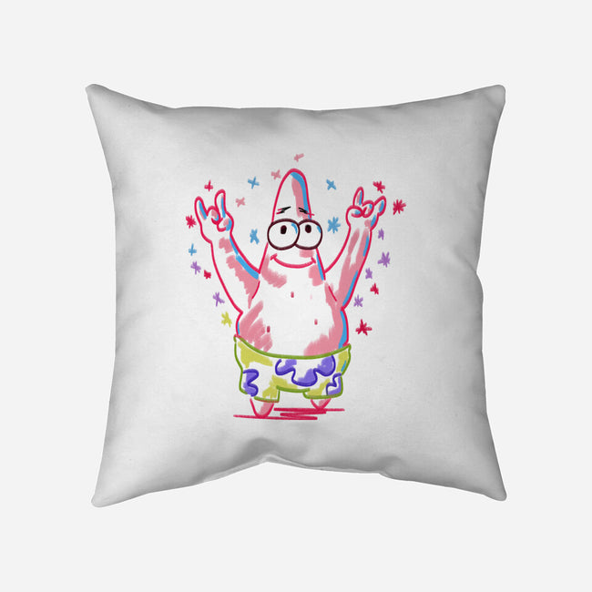 Rock-star-None-Removable Cover w Insert-Throw Pillow-nickzzarto