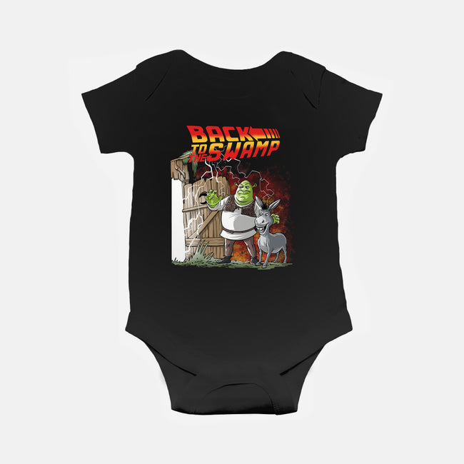 Back To The Swamp-Baby-Basic-Onesie-zascanauta