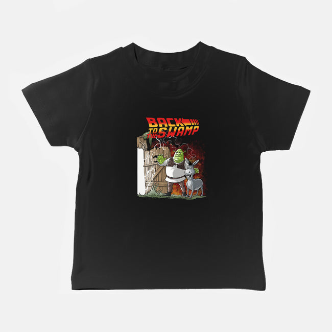 Back To The Swamp-Baby-Basic-Tee-zascanauta