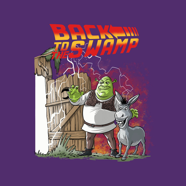 Back To The Swamp-Womens-Fitted-Tee-zascanauta