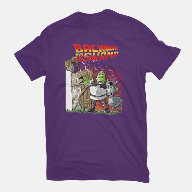 Back To The Swamp-Womens-Basic-Tee-zascanauta
