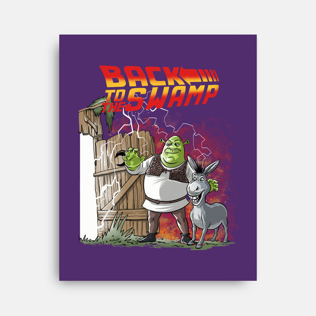 Back To The Swamp-None-Stretched-Canvas-zascanauta