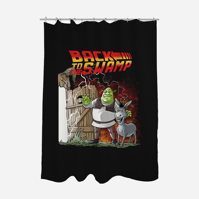 Back To The Swamp-None-Polyester-Shower Curtain-zascanauta