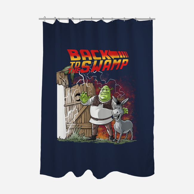 Back To The Swamp-None-Polyester-Shower Curtain-zascanauta
