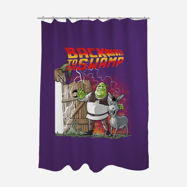 Back To The Swamp-None-Polyester-Shower Curtain-zascanauta