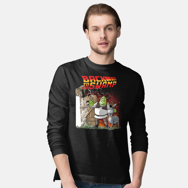 Back To The Swamp-Mens-Long Sleeved-Tee-zascanauta