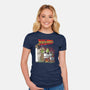Back To The Swamp-Womens-Fitted-Tee-zascanauta