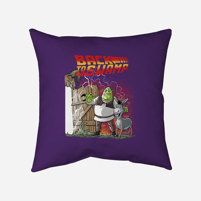 Back To The Swamp-None-Removable Cover w Insert-Throw Pillow-zascanauta