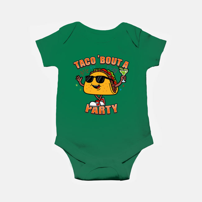 Taco Bout A Party-Baby-Basic-Onesie-Boggs Nicolas