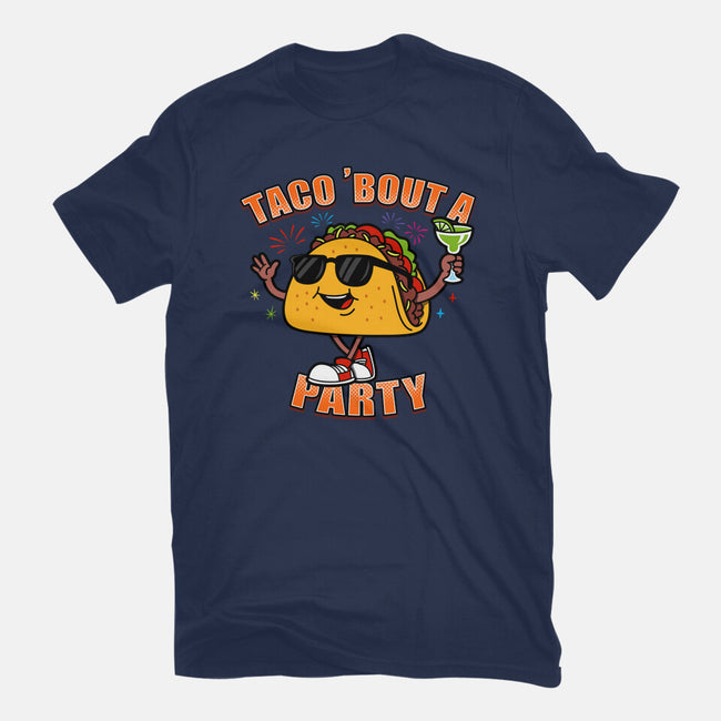 Taco Bout A Party-Womens-Fitted-Tee-Boggs Nicolas