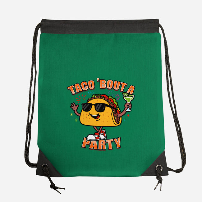 Taco Bout A Party-None-Drawstring-Bag-Boggs Nicolas